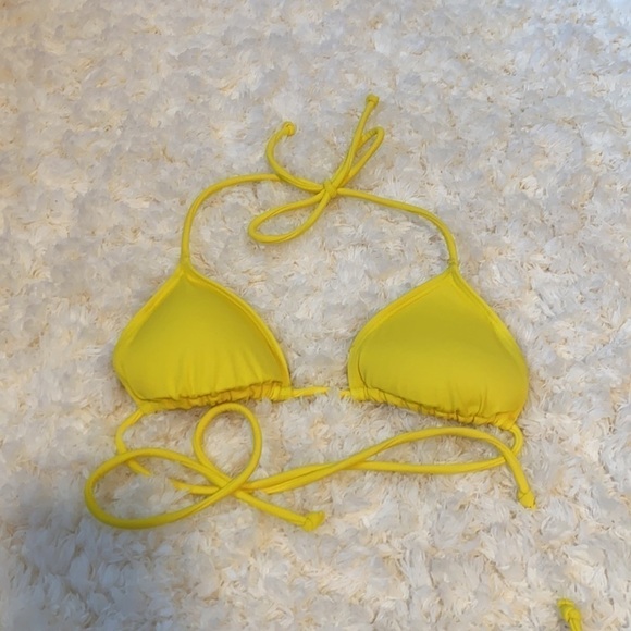 Atmosphere Yellow String Bikini - Picture 3 of 10